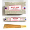 Satya White Sage Incense Sticks - Pick 15-30-60-90-18 - 1