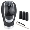 Padaodao 6 Speed Shifter Knob Black Stick Lever Handle Gear