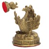 Brass Phoenix Statue High Hardness Good Gloss Phoenix Decorative Figurines