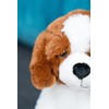 HEITMANN DECO Pet Plush Cavalier King Charles Spaniel White Brown