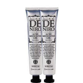 Medicated Deniro All-in-One Gel, Men's, Sensitive Skin, Acne Care, Dry Skin, Oily Skin, Combination Skin, Set of 2