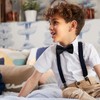 Vxcbad Bow Tie with Pocket Square Bow Tie Children Boys