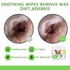 2 Ear Wipes for Dogs | 100 Cleansing Pads for