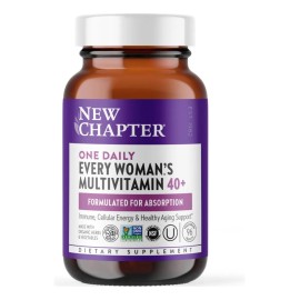 Multivitamnico Mujer 40 New Chapter 96 Tabletas Sin Sabor - de, y,