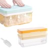 Ninyoon 1 Second Release Ice Cube Tray with Lid and