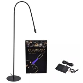 속눈썹 연장 led 스탠드 뷰티 uv 조명 반영구 경화 검정 속눈썹연장 스텐드 [3. 핑크 A] Eyelash Extension LED Stand Beauty UV Light Semi-Permanent Curing Black Eyelash Extension Stand [3. Pink A]