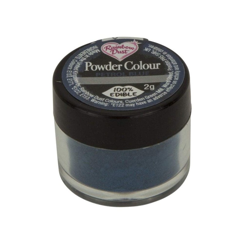 Rainbow Dust Petrol Blue - Edible Powder Colour 2g
