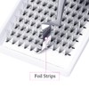 Volume Eyelashes, 12D, 0.07 mm, C curl, 14 mm, Volume
