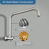 HOMVIVA® All Solid Metal 3-Way Shower Arm Diverter Valve with