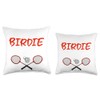 Talk Birdie To Me Throw Pillow