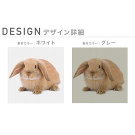 018005 Unisex Design Mask, Set of 2, Polyester, Washable, Cloth Mask, Rabbit and Drop Ear