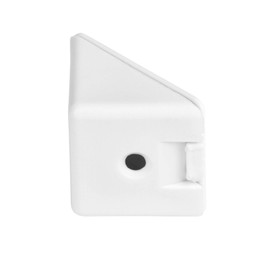 LouMaxx Body Connectors White – Pack of 20 22 x 22 x 23 mm – Furniture Connector Plastic – Floor Support for Screwing Made of High-Quality Plastic Quick and Easy to Assemble