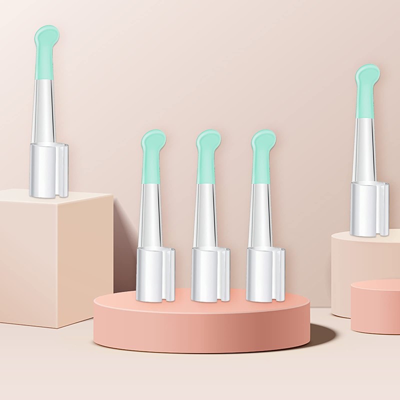 Nuanchu 30 Pcs Ear Spoon Tips Ear Cleaner Replacement Tips