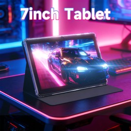 YQSAVIOR 7 inch Tablet | Android 14 | Tablet with Protective Case
