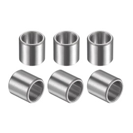 sourcing map Sleeve Bearings 6mmx8mmx8mm Chrome Steel Oilless Bushing 6pcs