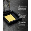 Soldering Iron Stand, Heavy Duty Cast Iron Base, Threaded Spring