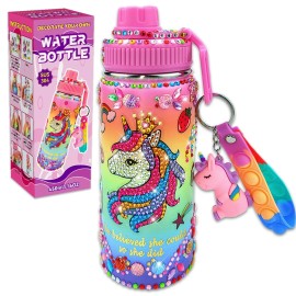 7july Decorate Your Own Water Bottle Kits For Girls Age 46810 stainless Steelu