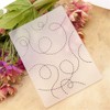 arriettycraft Swirls Circle Plastic Embossing Folder for Scrapbook DIY Album