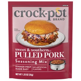 Crock-Pot Pulled Pork Seasoning Mix, 1.25 Ounce (Pack of 12)