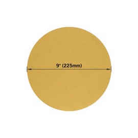 ROLLINGDOG Sandpaper Sheets - 18PC (80,120,240 GRIT) Hook&Loop Sanderpaper for Wood Metal or Other Surfaces(for ROLLINGDOG Corner Sander),9 Inch