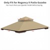 Replacement Gazebo Canopy for 10x12 Regency II Model L-GZ798PST |