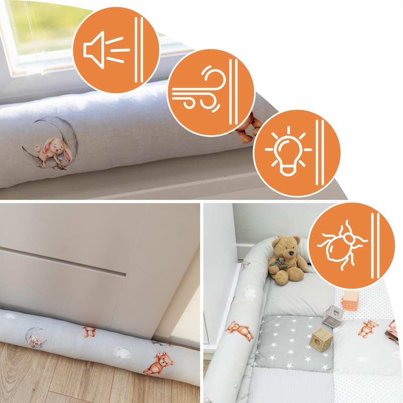 Totsy Baby Side Sleeper Pillow, Body Pillow, Long Bed Roll,