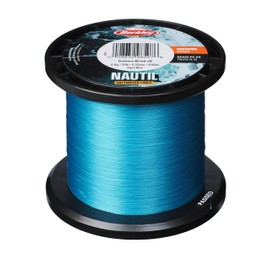 Berkley Nautil Inshore Braided Fishing Line 0.06mm - 6lb - 300m - Aqua Blue