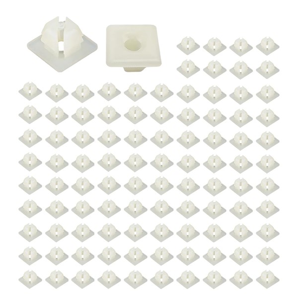 Kewucn License Plate Nylon Screw Inserts, Front and Back License