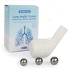 Breathing Trainer - Adjustable Airflow Resistance, Non-Measuring Breathing Exercise Device,