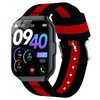 Compatible with QCOQ Smartwatch Bands,Lamshaw 22mm Breathable Nylon Woven Fabric