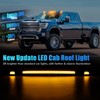 LUDARM LED Cab Roof Light Compatible with Silverado Sierra 2500HD