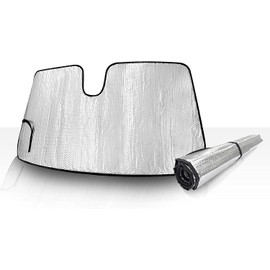 Custom fit Front Windshield Sunshade for 2016 2017 2018 2019 2020 2021 Honda Civic LX, EX, EX-L, Sport, Touring Sedan (Made in USA)