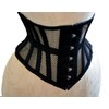 SHOP-INN Women's Waist Training Underbust Corset Steel Boned Hourglass Body