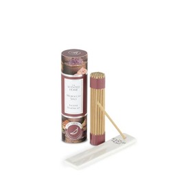ASHLEIGH & BURWOOD Moroccan Spice Mini Incense Set 37 premium-quality miniature incense sticks, one miniature ceramic holder