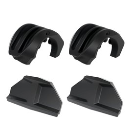 2207386 Windshield Clamp Kit Replacement for Polaris RZR, Lock & Ride, Plastic, Black