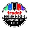 Trodat Professional Date Stamp Self Inking with Text Copy Imprint