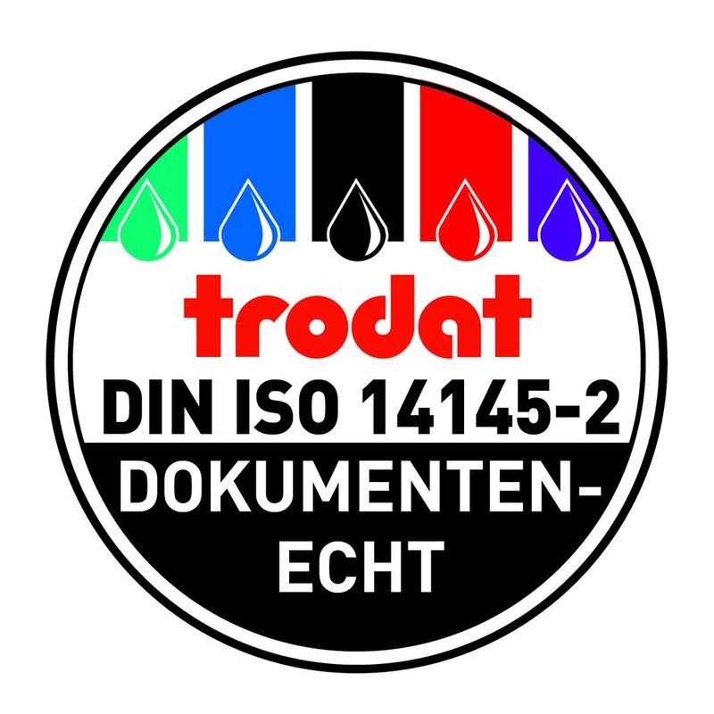 Trodat Professional Date Stamp Self Inking with Text Copy Imprint