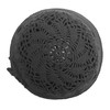 ZLYC Women's Summer Cotton Handmade Knitted Fisherman Hat, Crocheted Gray