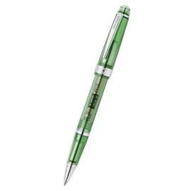 Cross Bailey Light Translucent Rollerball Pen 8015 Black Line Width F Fine Premium Gift Packaging Translucent Green/Chrome