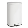 WLIVE 13 Gallon Stainless Steel Trash Can with Inner Bucket,