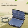 2-PACK Plastic Fishing Lure Tackle Box Bait Storage Squid Organizer