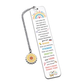 School Supplies for Kids Back to School Supplies for Teen Girls Boys First Day of Schoo-l Gifts for Students Bulk Back to College Essentials for Women Going to Kindergarten/Middle/Preschool Bookmark