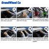 GrandWheel Co Smoke Tinted in-Channel Side Window Vent Visor Deflectors