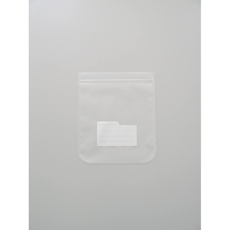 Will Max EMBALANCE Zipper Bag, XS 11 Pieces, T12177, Clear