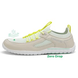 SAGUARO Flex II Unisex Barefoot Shoes with Wide Toe Box & Zero-Drop Sole, Size 36-48, gray, 44 EU