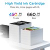 64XL Ink Cartridge Compatible for HP 64 Ink Cartridges Black/Color