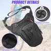 LEKEFETO Motorcycle Leg Bag: Waterproof Thigh Bag, Thigh Bag and