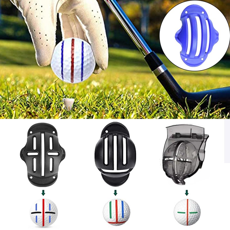 HZZXCH 8Pcs Golf Ball Line Drawing Marking Alignment Kits Golf