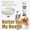 Slow Feeder Dog Bowls, Ceramic Dog Bowl with Anti-Slip, Slow