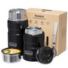 Bidakid Insulated Food Jar Set – 25.4oz & 17oz Stainless